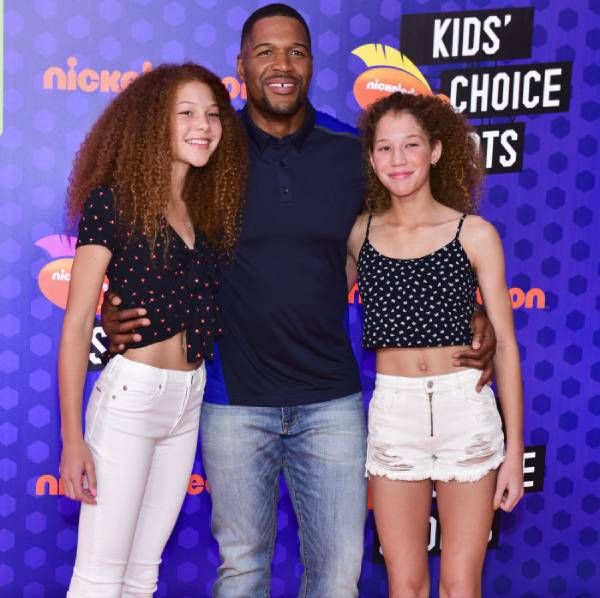 Michael Strahans twin daughters approach their 18th birthday - see ...