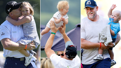 5 times Mike Tindall showed he's a doting dad to Mia, Lena and Lucas