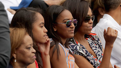 Michelle Obama melts hearts with rare childhood photo of daughters Malia and Sasha