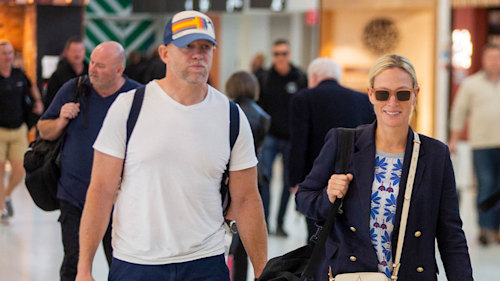 Zara and Mike Tindall pictured as Australia tour continues - but kids stay behind