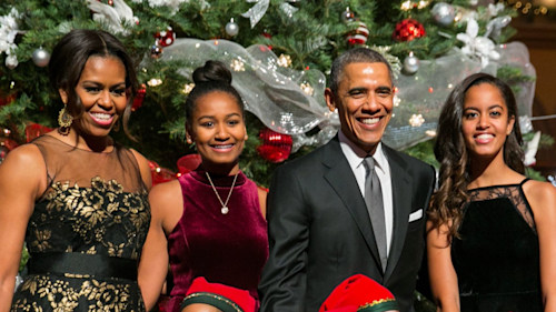 Michelle Obama discusses family holiday plans – and how husband Barack's work got in the way