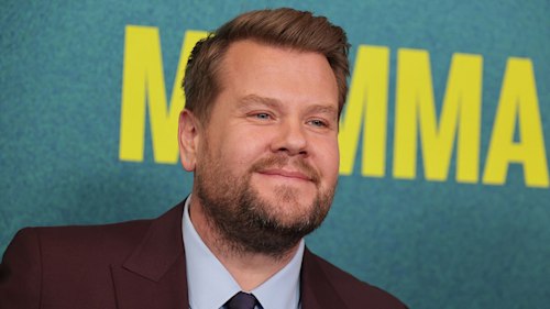 James Corden makes appearance with rarely-seen children during NBA match