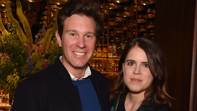 princess eugenie and husband at event 
