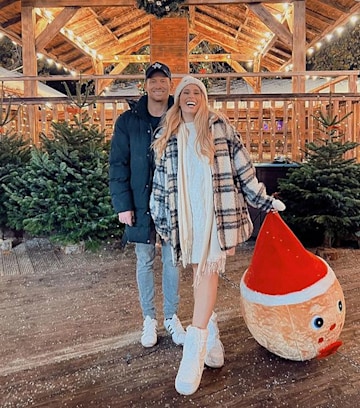 stacey solomon posing joe swash