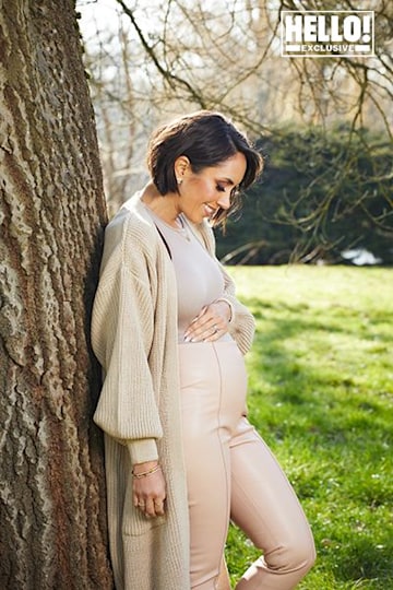 TrivDaily - Strictly's Janette Manrara and Aljaz Skorjanec announce first baby exclusively with HELLO! 55 Janette Manrara shows off her baby bump