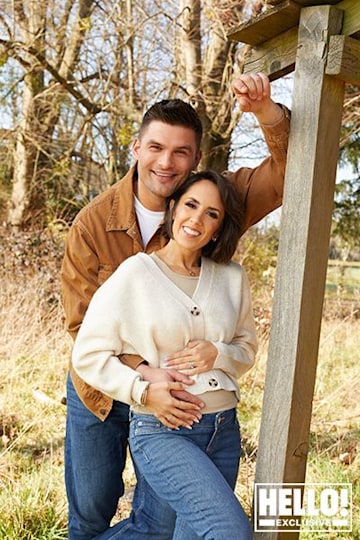 TrivDaily - Strictly's Janette Manrara and Aljaz Skorjanec announce first baby exclusively with HELLO! 56 Aljaz Škorjanec's cradles Janette Manrara's baby bump