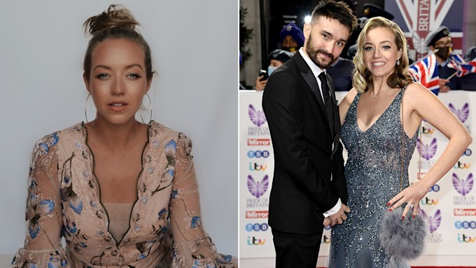 Kelsey in a nude dress and joins Tom at the Pride of Britain Awards
