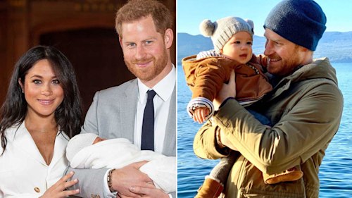 Prince Harry and lookalike son Archie were identical as babies - 8 best photos