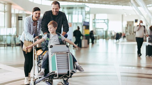 How to survive a long haul flight with children