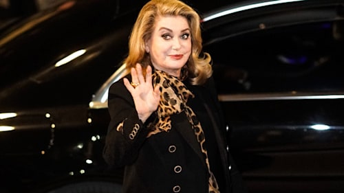 Catherine Deneuve attends a party in Paris and looks AMAZING at 75 