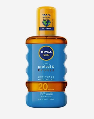best tanning oils sunscreen spf 20 nivea