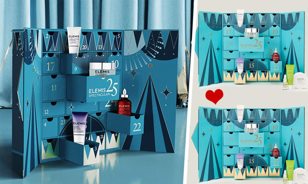 The Elemis Beauty Advent Calendar 2020 is a real showpiece and you're