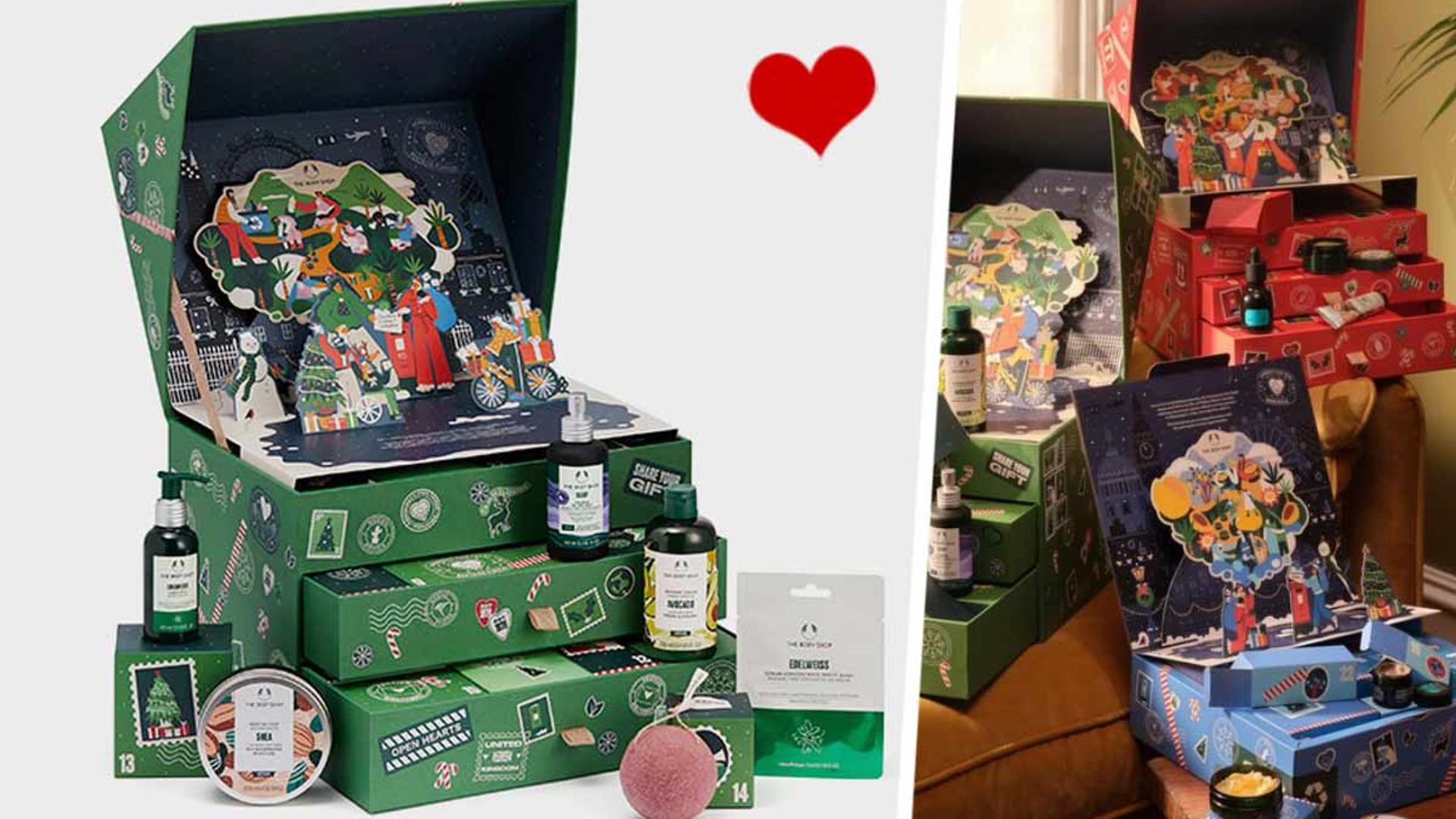 The Body Shop has released THREE beauty advent calendars and they may be their best yet