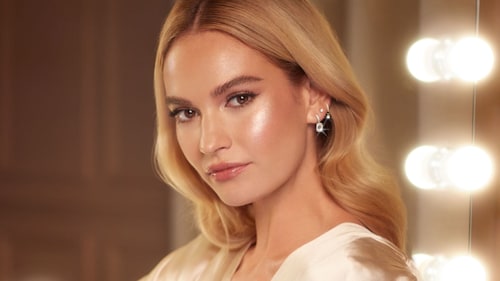 Lily James reveals the moisturiser she's totally "obsessed" with 
