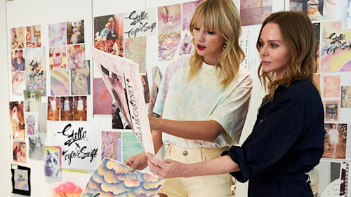 Get ready. The Stella McCartney and Taylor Swift collab collection is about to drop