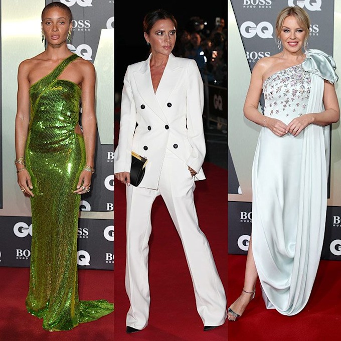 The GQ Awards 2019 Best Dresses: From Kylie Minogue to Victoria Beckham ...