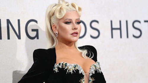 Christina Aguilera, Cara Delevingne and Elsa Hosk bring black gown glamour to amfAR Gala at Cannes Film Festival