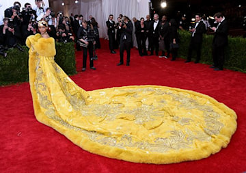 Rihanna omlette dress