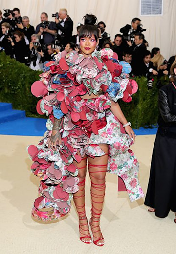 Rihanna At The 2017 Met Gala