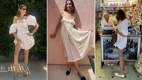 Alexa Chung just made it official, ballet pumps are back