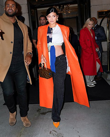 Kylie-Jenner-Tangerine-Coat