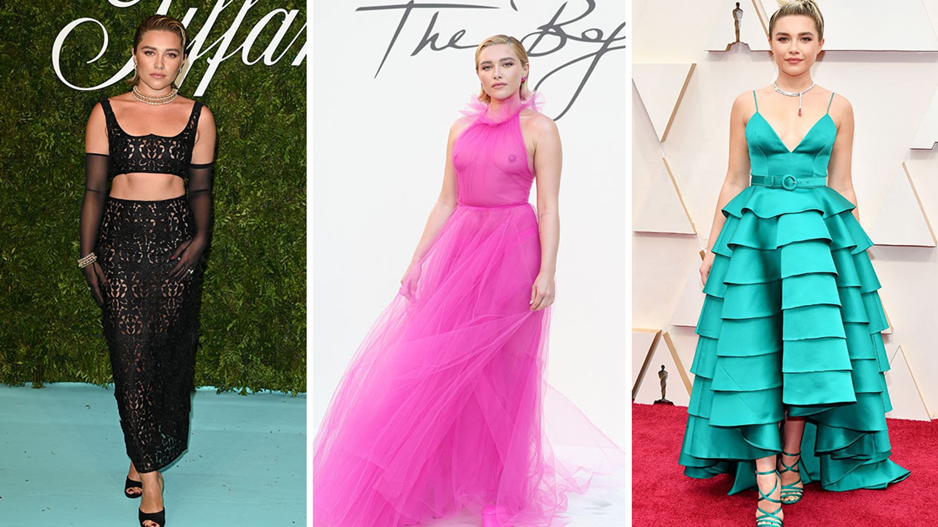 3. Florence Pugh's Best Blonde Hair Moments on the Red Carpet - wide 4