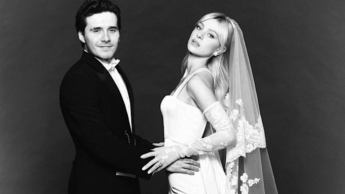 Nicola Peltz Shares New Wedding Photos With Brooklyn Beckham On Their 6