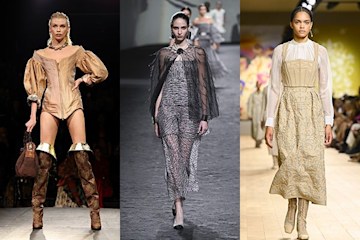 Costume Drama Runway Trend