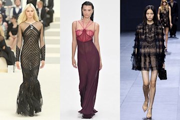 Ultra-femme Sheer Runway Trend