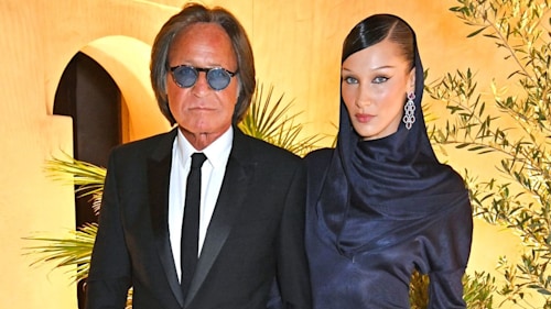Bella Hadid just wore the ultimate vintage gown at the Fashion Trust Arabia Prize ceremony