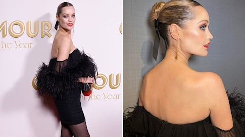 Laura Whitmore just showed off the ultimate party season hairstyle we can't wait to copy