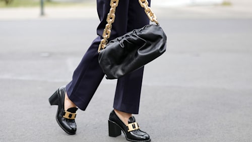 8 killer pairs of heeled loafers and how to style them this season