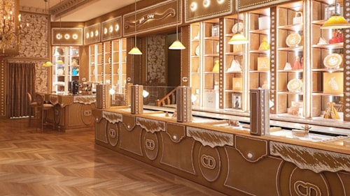 Dior's Gingerbread House Café at Harrods is now open and just begging to be Instagrammed