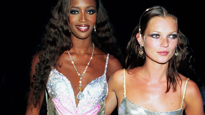 Kate Moss And Naomi Campbell With Glowing Skin