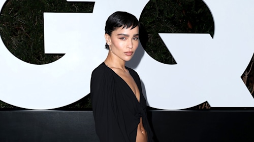 Zoë Kravtiz channels OG Catwoman Halle Berry with new stylish pixie crop at GQ's Men of the Year party