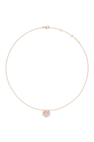Rose Gold Dior necklace