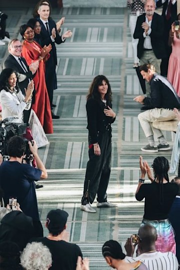 virginie viard at Chanel’s 2022/23 Métiers d'art collection in Dakar