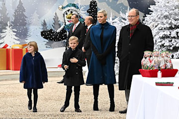 Princess Charlene is the picture of elegance in the Monégasque royal ...