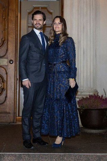 Prince Carl Philip and Princess Sofia of Sweden attended the concert 