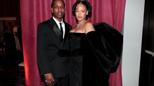 Rihanna and A$AP Rocky skip the red carpet at the 2023 Golden Globes, but still win best dressed couple