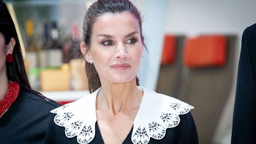Queen Letizia of Spain's Wednesday inspired jumper is now on sale