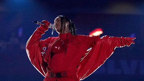 Rihanna's Super Bowl Fenty Beauty halftime makeup moment is going viral