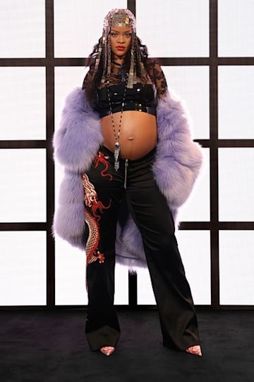 Rihanna at Milan Fashion Week 2022