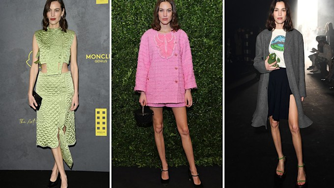 Alexa Chung LFW AW23 Outfits
