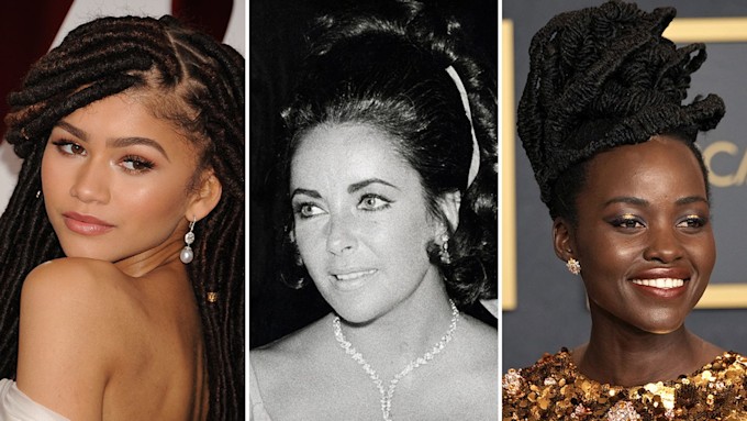 Zendaya, Elizabeth Taylor and Lupita Nyong'o: Oscars looks 