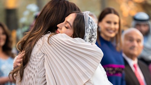 Princess Iman of Jordan's wedding tiara was her 'something borrowed'