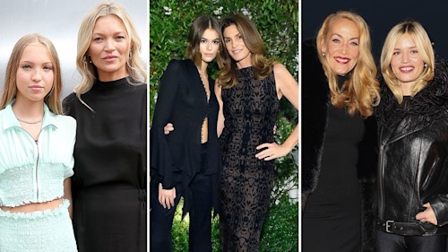 7 lookalike kids taking after their supermodel mums