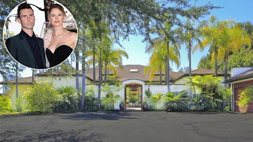 Adam Levine and Behati Prinsloo are selling their new £13.8m home