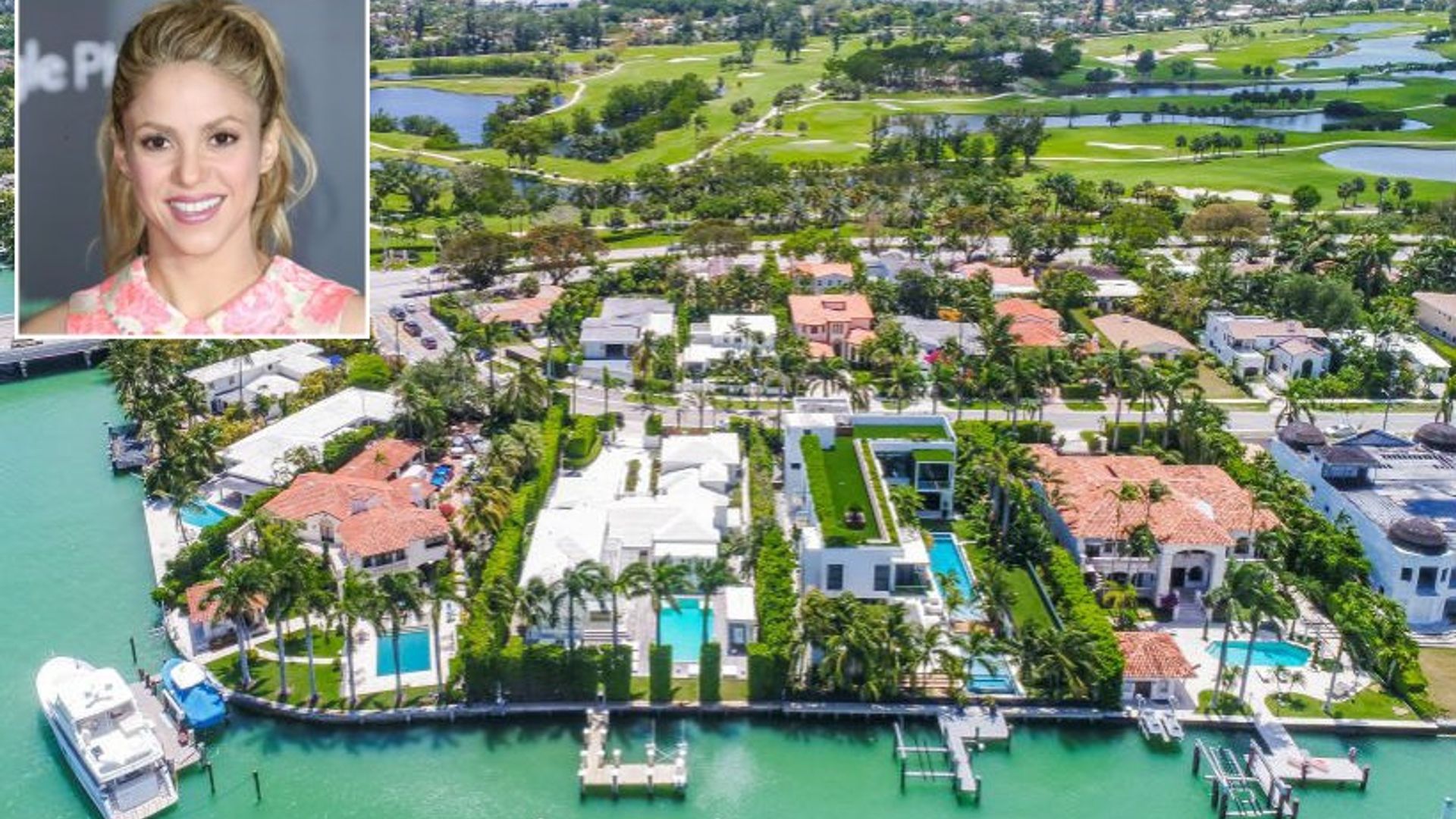 Shakira's stunning Miami Beach home is on the market for £8.7million