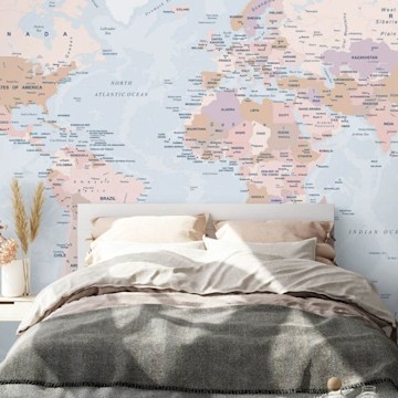 world-map-mural